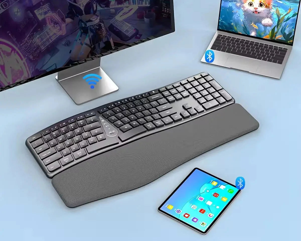 Clavier Ergonomique Sans Fil